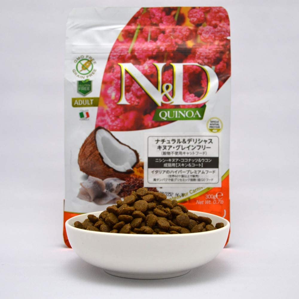 Farmina - Natural & Delicious Quinoa Skin & Coat Aringa Grain Free300gr Farmina - Natural & Delicious Quinoa Skin & Coat Aringa Grain Free300gr
